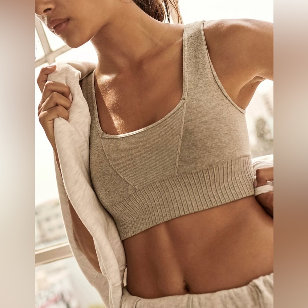 NEW! Free People Good Karma Heathered SET - Picture 2 of 8